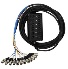 Pro Co StageMASTER 8×4 Snake with XLR Returns (100ft)