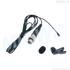 Lavalier Headset Microphone for MiPro Audio Wireless Lapel Black Beige 6 options