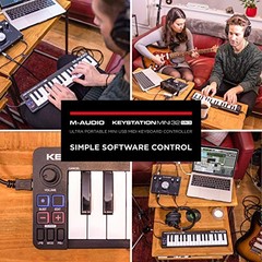 M Audio Keystation Mini 32 MK3 – Ultra Portable Mini USB MIDI Keyboard