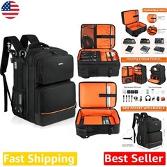 Pro Audio Mixer Travel Bag: Fits RODECaster Pro Duo, GoXLR, Yamaha, 15.6″ Laptop