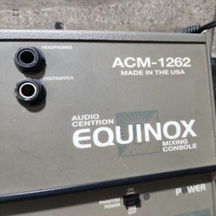 VTG Equinox Audio Centron Mixing Console ACM-1262