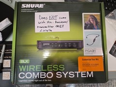 Shure BLX4 Wireless Receiver & BLX1 Bodypack Transmitter Set – H10 Band (542-572