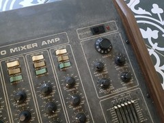 TRAYNOR 6400 MIXER AMPLIFIER 6 CHANNELS – GOOD CONDITION Tested