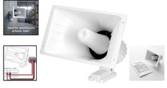 Wall Mounted 50W PA Speaker – Superior Voice Clarity for Indoor & Outdoor Use