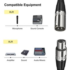 1 Piece Male to Female Microphone Cable Microphone Microphone Cable 18445