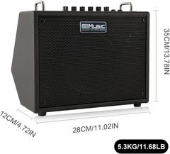 Keyboard AMP 30W Electric Drum Amplifier Speaker,With 3-Year Warranty
