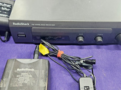 Radio Shack FM Wireless Microphone Receiver 32-1250 & Audio Link System 32-1252