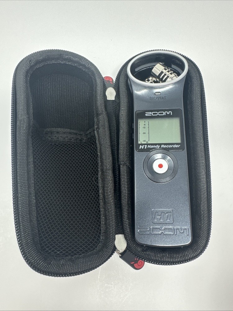 Zoom H1 Handy Portable Digital Recorder Tested Works With Case – No Memory Card