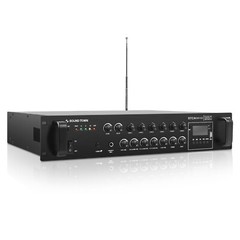 Sound Town 360 W 6-Zone 70V/100V Commercial Power Amp with Bluetooth STCA360-6Z