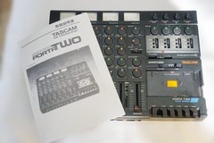 TASCAM PORTA TWO Tape Multitrack Recorder Black Musical Instrument Gear Hobby