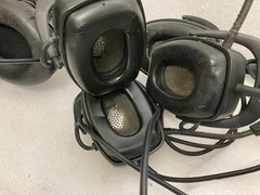 LOT OF Portacom BP-2000 BP-200 Anchor BELTPACK W/ 8 HEADSETS