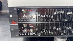 dbx 2231 Dual 31-Band Graphic Equalizer Limiter Rack Mount XLR 2U Tested