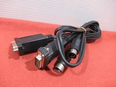 Vintage MIDI 15 Pin Joystick Game Port 5 Pin DIN Sound Blaster Hardware Adapter