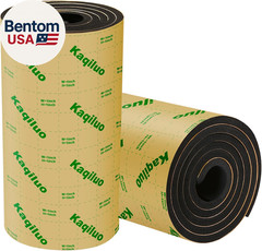 2 Pack High Density Self-Adhesive Sound Insulation Acoustic Closed Cell Foam, 11