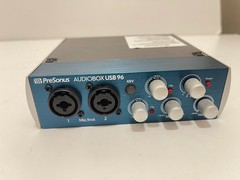 PreSonus AUDIOBOX USB 96 2 Channel Audio MIDI Interface USED WORKING No cables