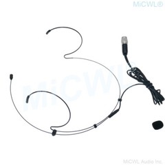 MiCWL B40 Headset Microphone for Audio-Technica Wireless Beige Black is optional