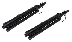 Pair Rockville SS6 Universal 35MM Tripod DJ PA Speaker Stands+Carry Bag Portable