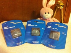 *SHIPS FREE!* 3PACK! Shure SM58 SM 58 Microphone replacement grille RK143G New
