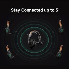 Accsoon CoMo SE 400m Wireless Intercom Headset System 2.4G Full Duplex 5-Person