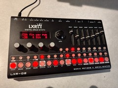 Erica Synths X Sonic Potions LXR-02 Desktop Digital Drum Synthesizer & Decksaver
