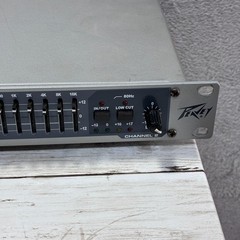 Peavey PV215EQ Dual 15 Band Graphic Equalizer Rackmount PV Series EQ Stereo