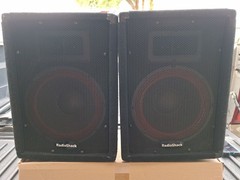 2-Radio Shack PA Speakers Cat. 40-210 75W RMS 🔊🔊