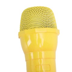 Microphone Gradient Color Lightweight Plastic Mic Prop For Speech AJWK