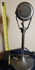 VINTAGE TURNER MODEL 99 DYNAMIC MICROPHONE 12″x 5″ BASE 1950’s or 1960’s