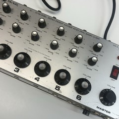 Tapco 6000, 6 Channel Mixer & Preamp, & Eq, Vintage Gear Music Studio Recording