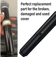 Glossy Battery Cover Compatible with Shure BLX2 / BLX288 – SM58 / Beta 58 /Be…