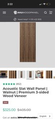 30 of these high quality acoustic panels they retail $400 asking 200 Each