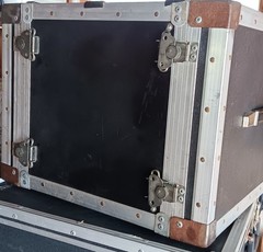 Used ANVIL Forge 2 8 Space Equipment Rack 16″ Depth A Road Warrior! Amp/Effects