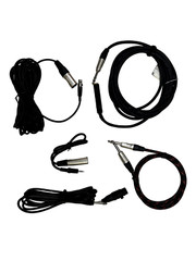 Lot of 5 Studio Quality Branded XLK TRS Audio Cable Connectors, 5 PACK