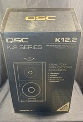 QSC K12.2 12″ Two-Way 2000W Powered Active Speaker w/tote (#626)