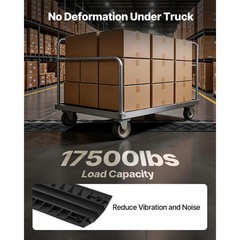 Uimoso Durable Drop-Over Cable Protector Ramp Floor Cords, Supports 17500 lbs