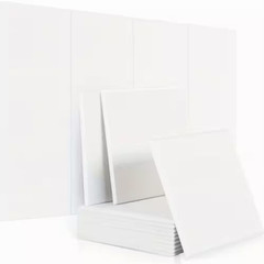 0.6 In. X 12 In. X 12 In. Square Sound Absorbing Acoustic Panels Self-Adhesive f