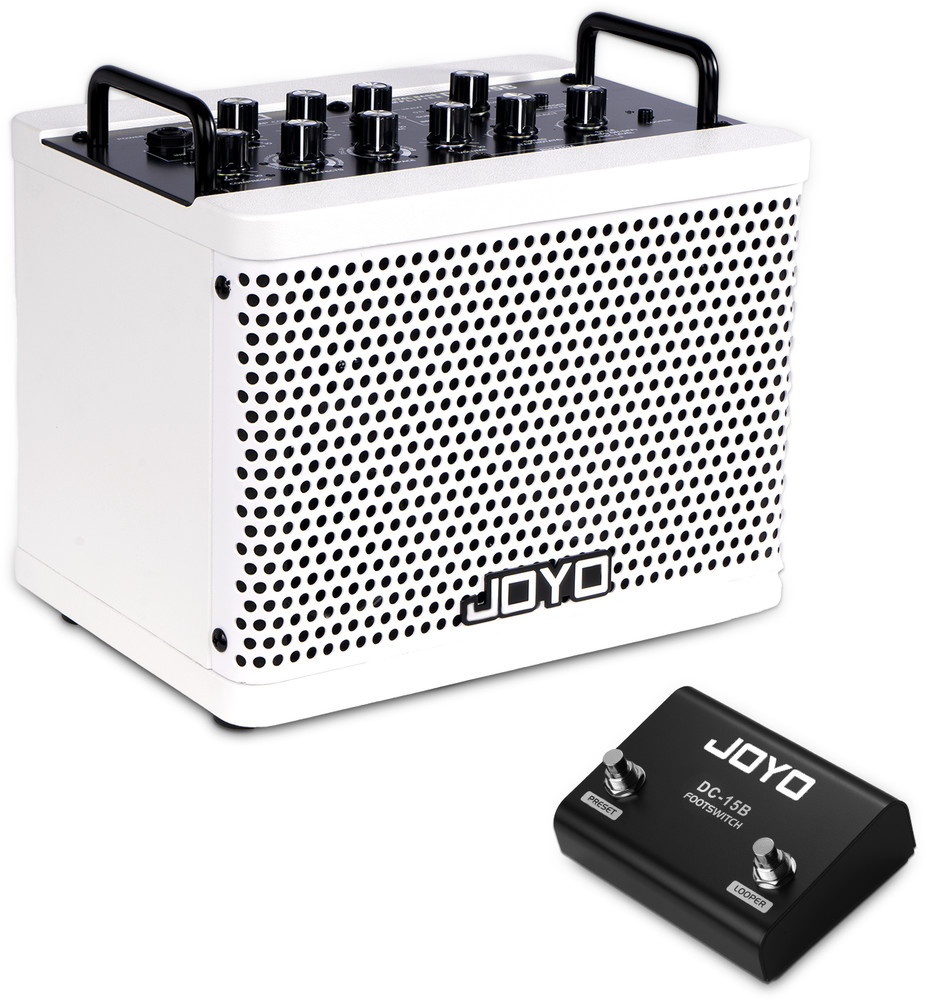 JOYO 15W Portable Bass Amp Combo 9 Models 6 Modulation FX Rechargeable G1N