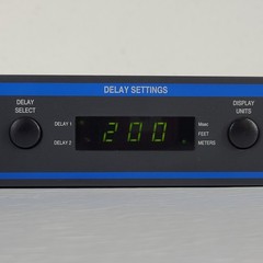 SYMETRIX 402 Dual Output Delay Acoustic Tool, 1 In & 2 Outs XLR and 1/4″
