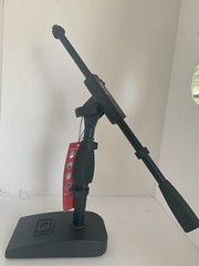 heavy duty desktop or Kick Drum / Amplifier Microphone Stand Single-Section Boom