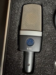 AKG C214 Large Diaphragm Condenser Microphone Pair