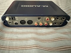 M-Audio Fast Track Pro Digital Recording Interface MIDI 2.0 Audio /No Ac Adapter