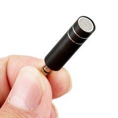 Small Portable Microphone Mini Mic for Cellphone Computer Plug and for Play