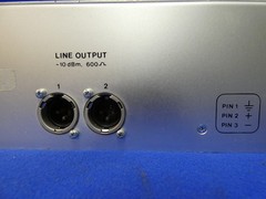McCurdy ATS-100 Audio Test Set Dual Channel VU PPM Phase Meter OK, NO VU Lights