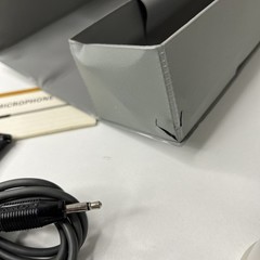 SONY Condenser Microphone ECM-18 Electret w Box Papers Stand