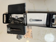 Rockville RMC-XLR High Performance Hand Held Dynamic Vocal Microphone With Case