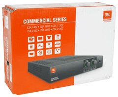 JBL CSA 140Z Commercial 70v Amplifier+(2) 6.5″ Black Ceiling Speakers CSA140Z