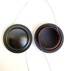 Replacement 26mm Silk Dome Diaphragms For Realistic Minimus 7W Tweeter SD-51 8Ω