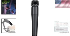 Unidirectional Handheld Vocal Microphone – Ideal for Studio & Stage Performances