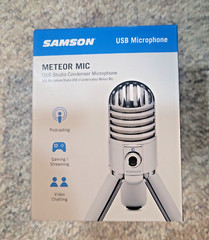 Samson Meteor USB Studio Condenser Chrome Mic Microphone for Home, Professional