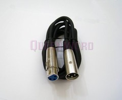 6Ft Foot XLR 3-Pin Male to Female Microphone Mic Audio Shielded Cord Cable 6’Ft